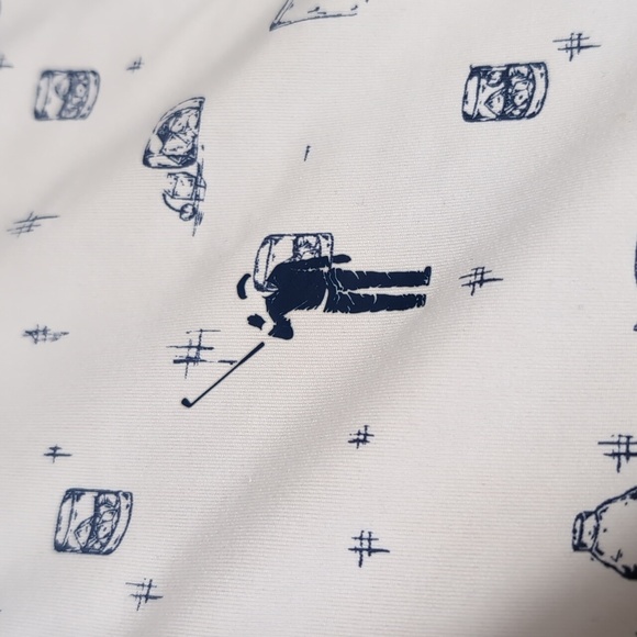⛳️ William Murray 'Off the Rocks' Golf Polo Size XXL in White - Picture 7 of 10